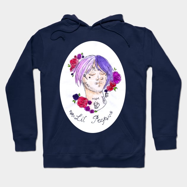 Lil Peep Hoodie by Nenril